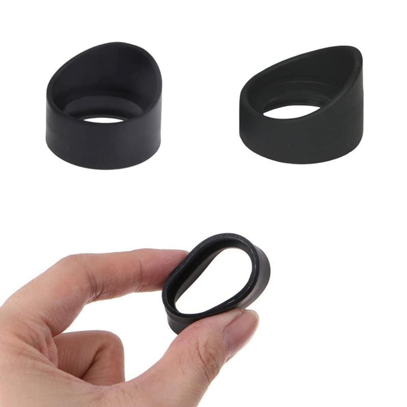 TopHomer 33MM-es ferde gumiszemlencse védő mikroszkóphoz és távcsőhöz, 2 darabos szett