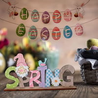 Tavaszi Fa Húsvéti Dekoráció "Easter" és "Tavasz" Feliratokkal - AoHkers 5
