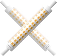 7117 R7s LED Izzó (118 mm) – 10W, Meleg Fehér 3000K, 360° Fény, Halogén 100W Kiváltó, 2 db 1