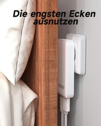 Zinooy USB C Töltő 20W PD Kimenettel - 2 Portos Lapos Kialakítású Gyorstöltő iPhone 15/14/13/12 és Samsung Galaxy Készülékekhez, Kompakt Mér 5
