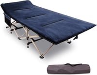 REDCAMP XXL összecsukható kemping ágy 190x71 cm matraccal felnőtteknek 1