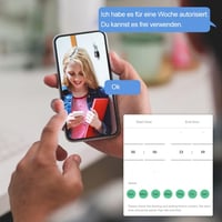 eLinkSmart Bluetooth Ujjlenyomatos Lakat 1000 Felhasználónak - Okos Zár Táskához, Szekrényhez 5