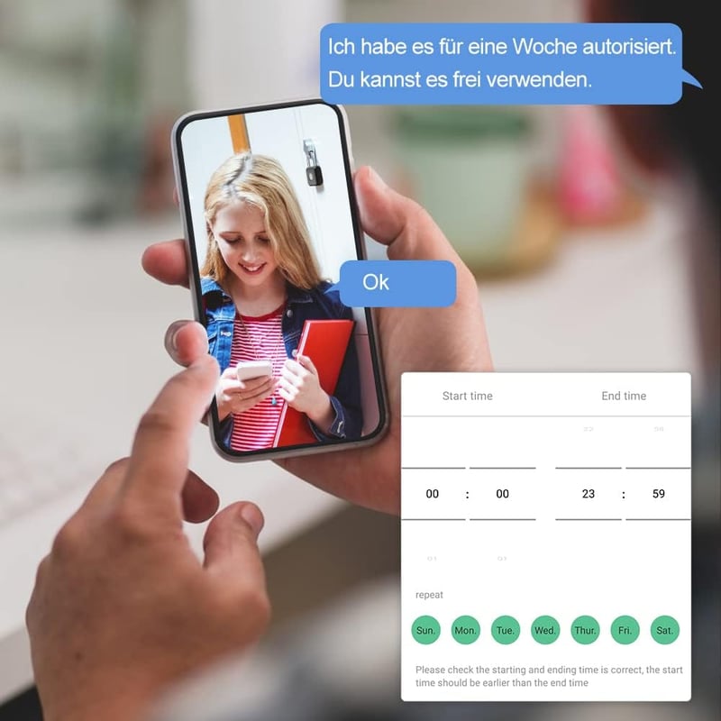 eLinkSmart Bluetooth Ujjlenyomatos Lakat 1000 Felhasználónak - Okos Zár Táskához, Szekrényhez