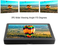 ELECROW 10,1" Full HD Hordozható Monitor Raspberry Pi-hez és Játékkonzolokhoz 11
