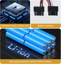 Mspalocell 6200mAh akkumulátor Wyze és Viomi robotporszívókhoz 5