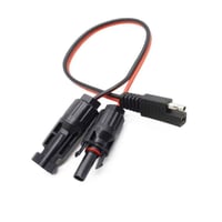 Napelemes 10AWG adapter kábel, férfi-női csatlakozóval, hordozható erőműhöz 3