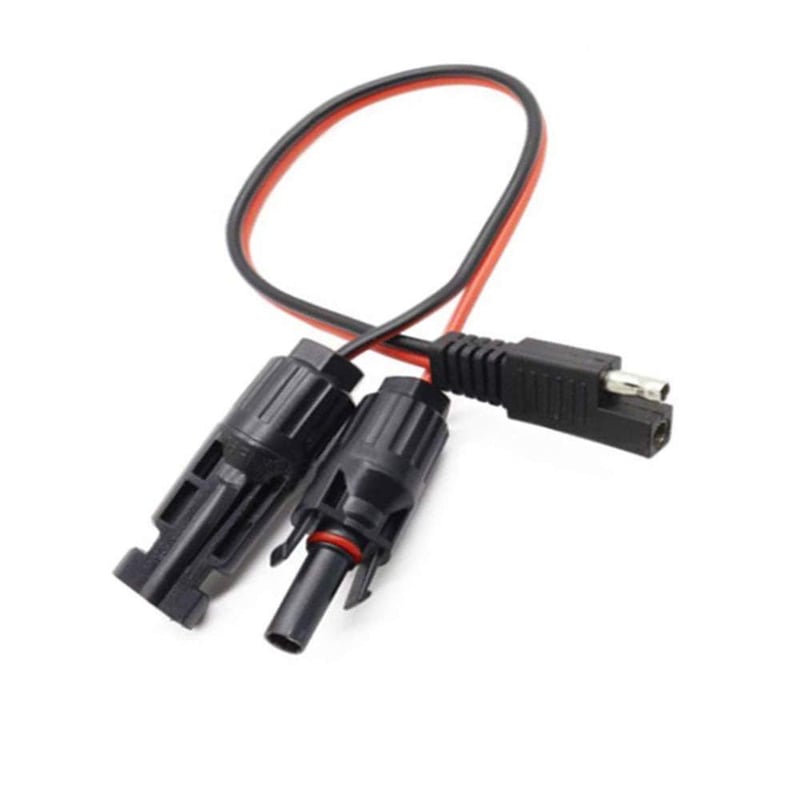 Napelemes 10AWG adapter kábel, férfi-női csatlakozóval, hordozható erőműhöz