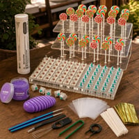 Set za mehaničke tipkovnice: akrilna stanica + 400g sprej + gel za čišćenje + 2x stalak s 15 utora 1