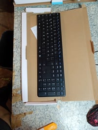 INFINMIND Bežična tipkovnica, ultratanki tihi dizajn pune veličine, 19 — bez USB prijamnika (stanje: vidi 2. sliku) 2