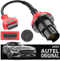 Autel Mercedes Benz 38-16 Pin OBD2 Diagnosztikai Adapter - Kompatibilis MK808 MP808 MK908 MS906 Szkennerekkel, 38 Pin OBD1-ről 16 Pin OBDII- 1