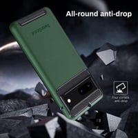 Google Pixel 7 Ütésálló Zöld Védőtok SwanScout Kétrétegű Technológiával 7