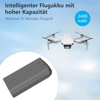 DJI Mini 4K/2/SE drónhoz 2400 mAh intelligens akkumulátor szett, 31 perc repülési idő 3