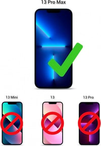 iPhone 13 Pro Max Átlátszó Védőtok Fekete Kerettel 7