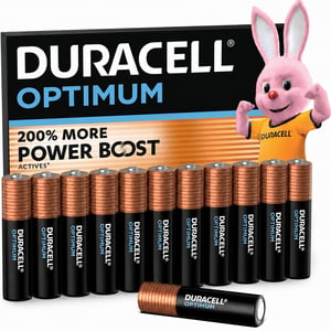 Duracell Optimum AAA alkalne mikro baterije 1,5V LR03 MX2400 – pakiranje od 11 komada