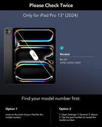 ESR iPad Pro 13 inch (M4, 2024) Billentyűzetes Tok - Állítható Mágneses Állvánnyal, Levehető Védőtokkal, RGB Háttérvilágítással, Bluetooth C 2