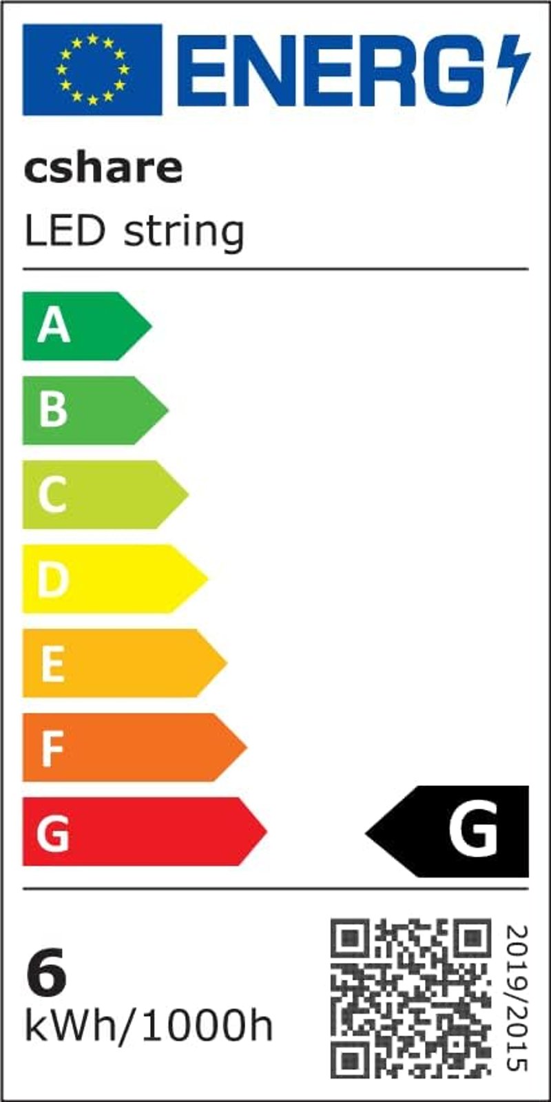 cshare Csillag Fényfüzér 15m - 100 LED Kültéri Világítás 8 Programmal, Időzítővel, IP65 Vízálló Dekoráció Karácsonyra, Kertbe, Beltérre, Mel