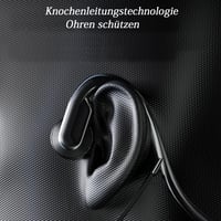 Sumeber vezetékes csontvezető sport fülhallgató, vízálló, mikrofonos, USB-C 4