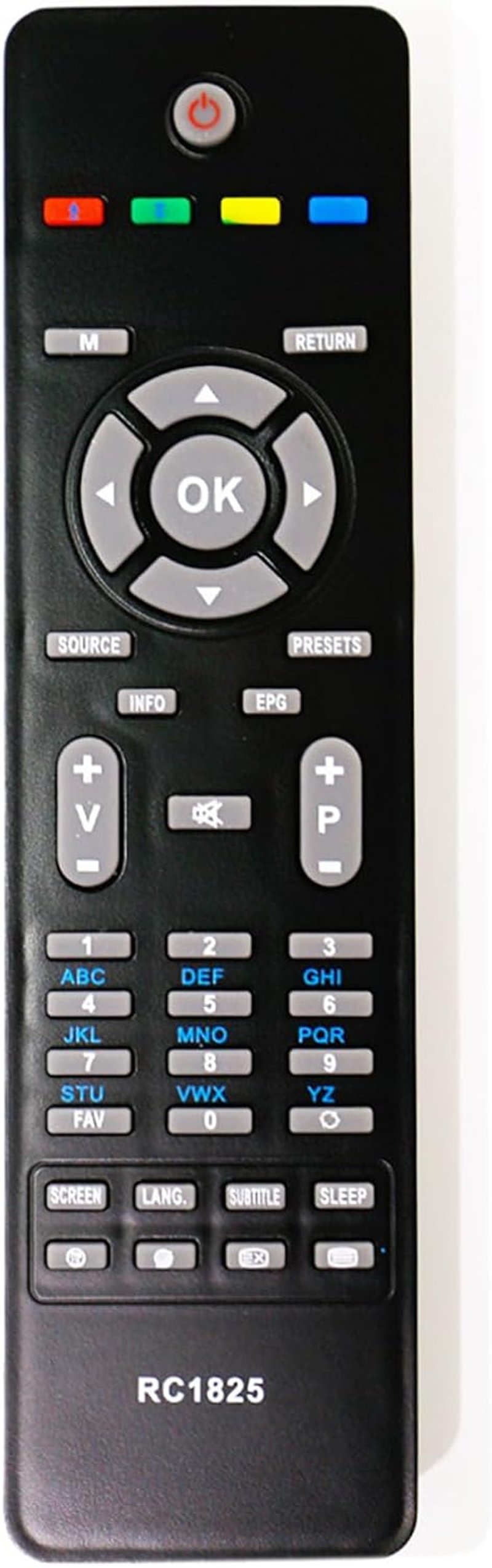 ALLIMITY Univerzális Távirányító Saba LED LCD TV-hez - Kompatibilis U19A200 U22A200 U32A200 és Több Modellhez - Programozás Nélküli Használa
