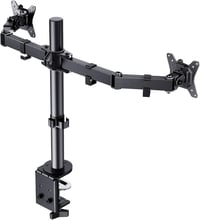 ErGear Dual Monitor Tartó 13-32" Képernyőhöz, Magasságállítható Dönthető 1
