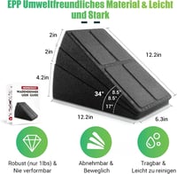 Mobilizációs ék szett - 3 db-os vádlinyújtó, talpfeszítő, plantáris fasciitis kezelésére 6
