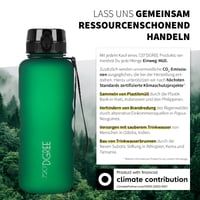 Športová fľaša 720°DGREE uberBottle Tritan 1,5 litra so sitkom, bez obsahu BPA, povrch softTouch, do posilňovne, na fitness, outdoorové športy 5
