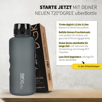 Športová fľaša 720°DGREE uberBottle Tritan so sitkom, 1,5 l, bez BPA, ľahká fľaša na pitie na šport, do školy, na bicyklovanie a outdoorové aktivity 4