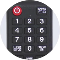 FOXRMT Univerzális Samsung TV Távirányító - Kompatibilis LED Smart TV Modellekkel AA59-00741A BN59-01175N BN59-01199F - 10m Hatótáv 2