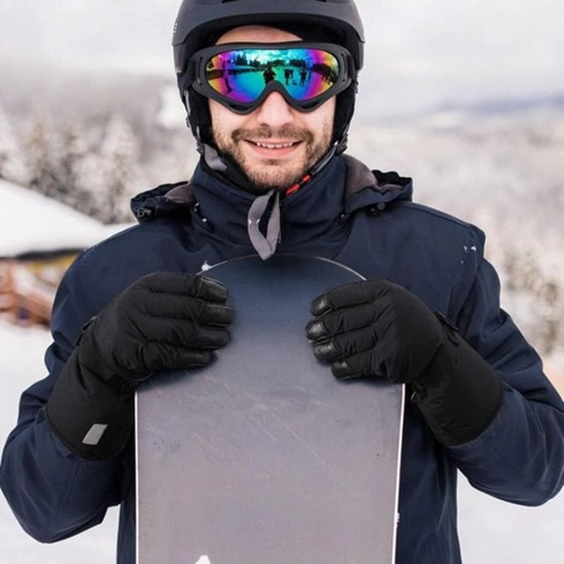 OZERO XXL Téli Síkesztyű Férfiaknak és Nőknek - Snowboard, Motorozás, Síelés - Vízálló Meleg Kézvédő
