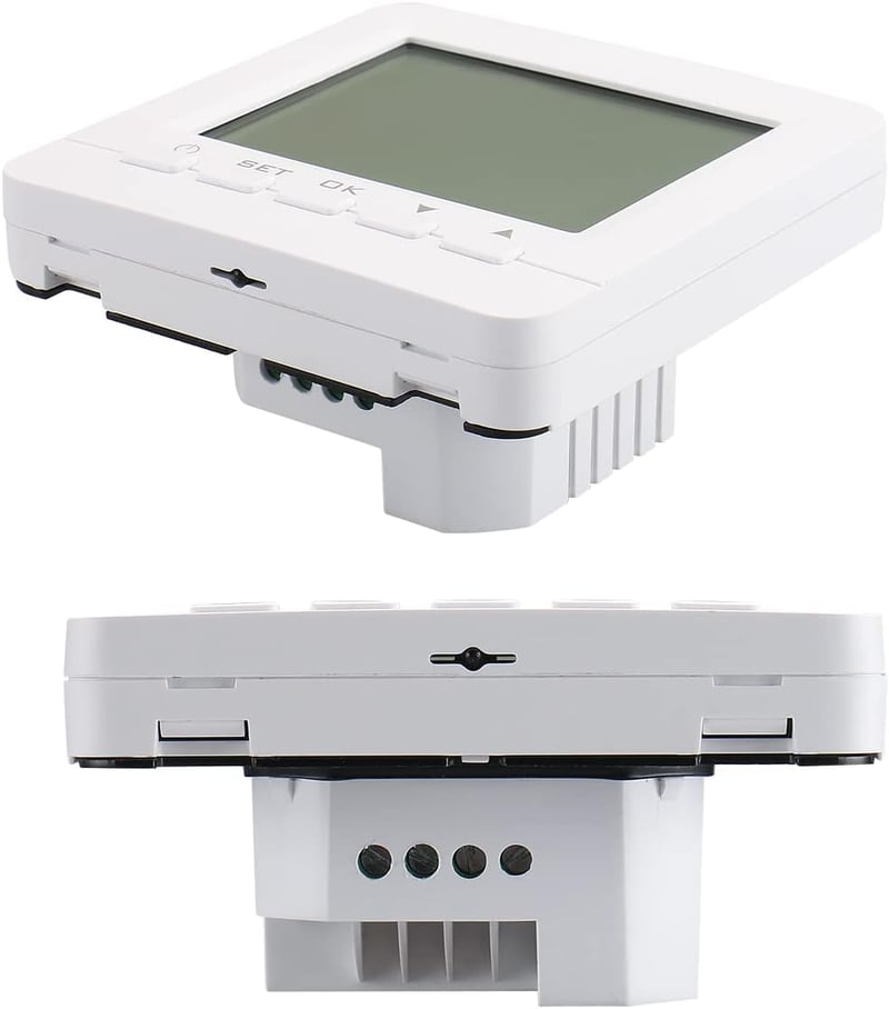 Wengart LCD érintőképernyős programozható padlófűtés termosztát - Bontott