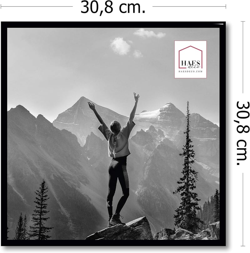 HAES DECO Easy Frame fehér műanyag képkeret 30x30 cm
