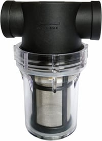 Suerhatcon Kerti Vízszűrő 3/4" (25mm) - 100 Hálós Rozsdamentes Acél Szűrőbetét Öntözőrendszerekhez, Mosható Vízpumpa Előszűrő 1