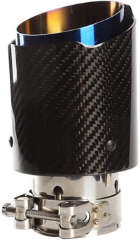 Akrapovic 54mm-es rozsdamentes acél és karbon kipufogóvég, 2,1"-3,5" átmérő 1