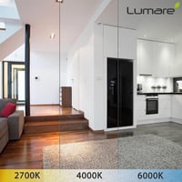 Szabályozható LED spot, IP44, 6W, meleg fehér, kerek - Újracsomagolt 8