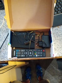 Satelitný prijímač Edision Proton S2 Plus Full HD DVB-S2 FTA čierny, s podporou Unicable, HDMI, SCART, USB, LAN, WiFi a diaľkovým ovládaním 2 v 1 2