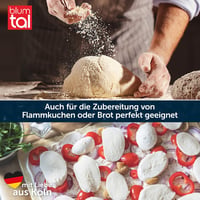 Blumtal 900°C-ig hőálló cordierit pizzakő sütőhöz és grillhez 6