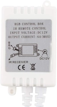 ICQUANZX 24 Gombos IR Távirányító RGB LED Szalaghoz 12V 3