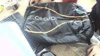 Otaro PRO tenisz hátizsák 42 literes, cipő- és laptoptartóval, fekete-narancssárga — kopás a táska elején (állapot: lásd a 2. képet) 9