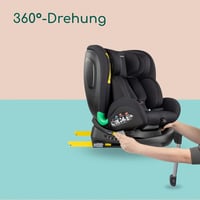 Bebeconfort EvolveFix Plus i-Size 360° Forgatható Autósülés, 0-12 Év, 40-150 cm, ISOFIX, 10 Fejtámla Pozíció, Oldalvédelem, Fekete 5