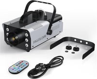 UKing 1200W RGB Ködgép Távirányítóval 6 Színes LED Fénnyel 1L Tartállyal Esküvő Buli Színház Klub Rendezvény 6
