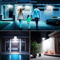 NIKEEYEN 100W LED Kültéri Reflektor, IP67 Vízálló, 10000 lumen, 6500K Hideg Fehér, 120° Szórási Szög, Kerthez, Garázshoz, Játszótérhez 6