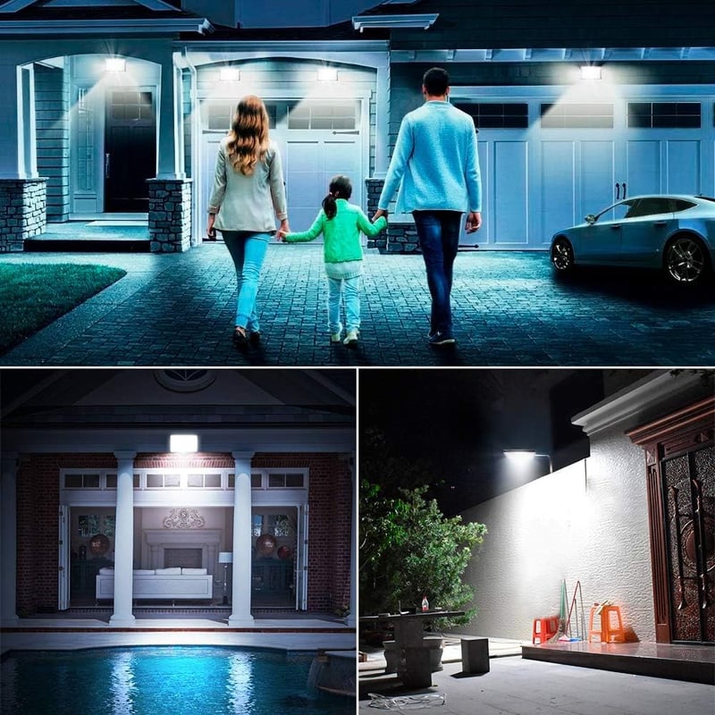 NIKEEYEN 100W LED Kültéri Reflektor, IP67 Vízálló, 10000 lumen, 6500K Hideg Fehér, 120° Szórási Szög, Kerthez, Garázshoz, Játszótérhez