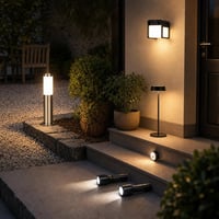 Noćni čuvar: 1x vrtna lampa + 1x solarna zidna lampa + 1x noćno svjetlo + 2x LED svjetiljka 1