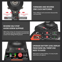 Weytoll 350Nm Akkus Ütvecsavarozó, 21V, 2x4Ah, 3000RPM, Autószereléshez 5