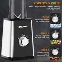 KitCanis 800W 3in1 Turmixgép Smoothie Készítő - 3 Sebességes, Hordozható Palackokkal 4