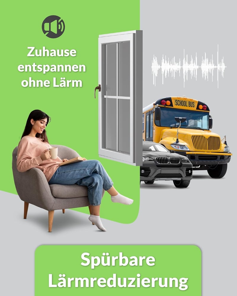 RELAWI® Prémium Hangszigetelő Műanyag Ablak- és Teraszajtó Tömítés TPE-ből, 25m