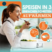 TRAVELISIMO 3in1 Elektromos Ételmelegítő Doboz 1,5L - Autóba, Kamionba, Otthonra (12V/24V/220V) 4