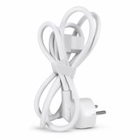 Cablu de alimentare pentru robot aspirator Xiaomi X20 Pro – Piesă de schimb originală, cablu de rețea alb cu mufă Schuko, compatibil cu funcția de mop 1