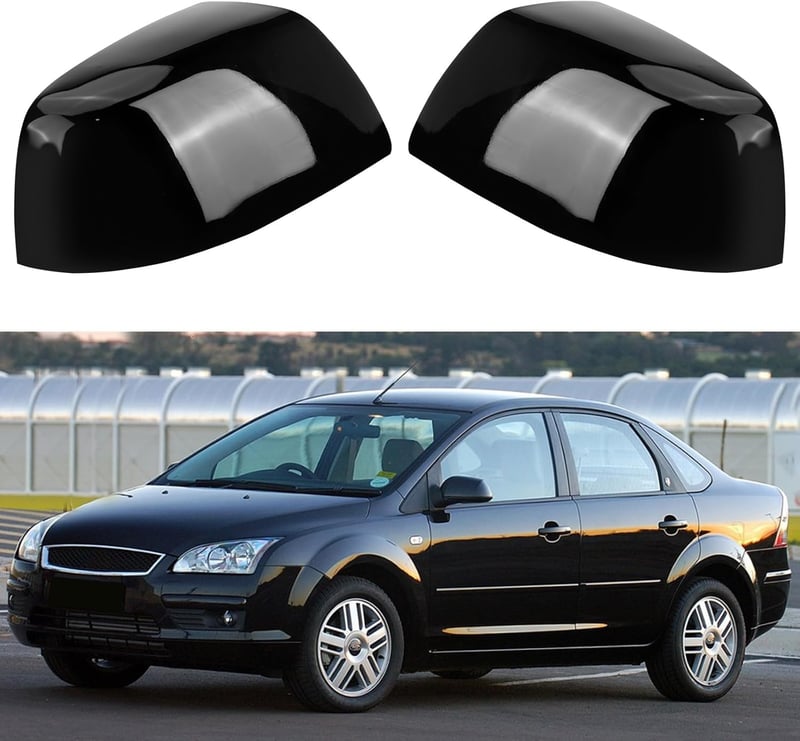 Ford Fiesta MK7 tükörborítás pár, bal+jobb, 2009-2017 modellekhez