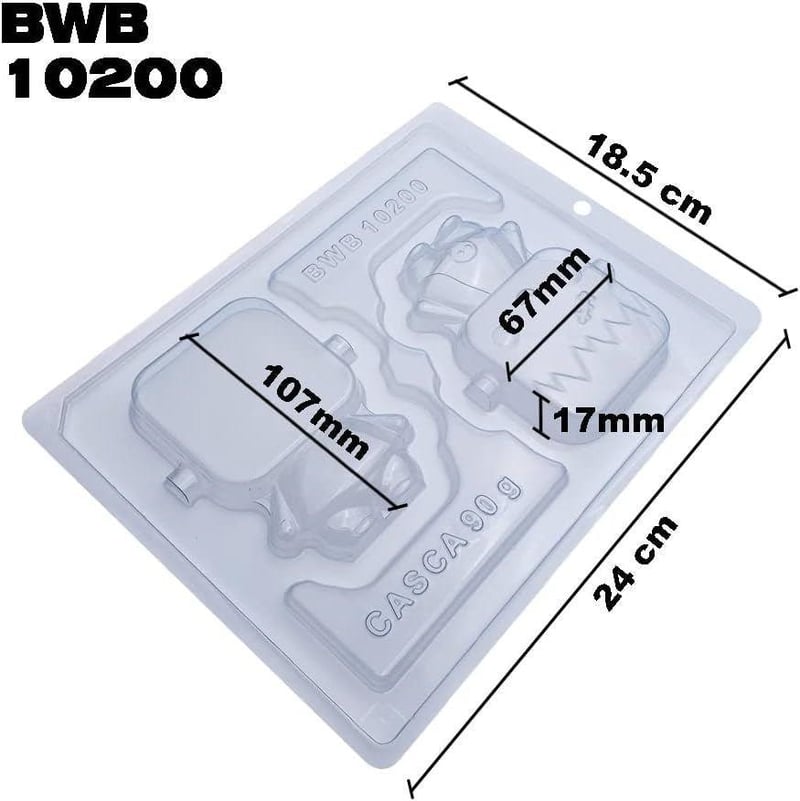 BWB Frankenstein Szilikon Sütőforma Édességekhez 90-150g