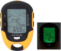 Yosoo GPS Magasságmérő Iránytű - Vízálló, Többfunkciós Outdoor Műszer USB Töltéssel 3
